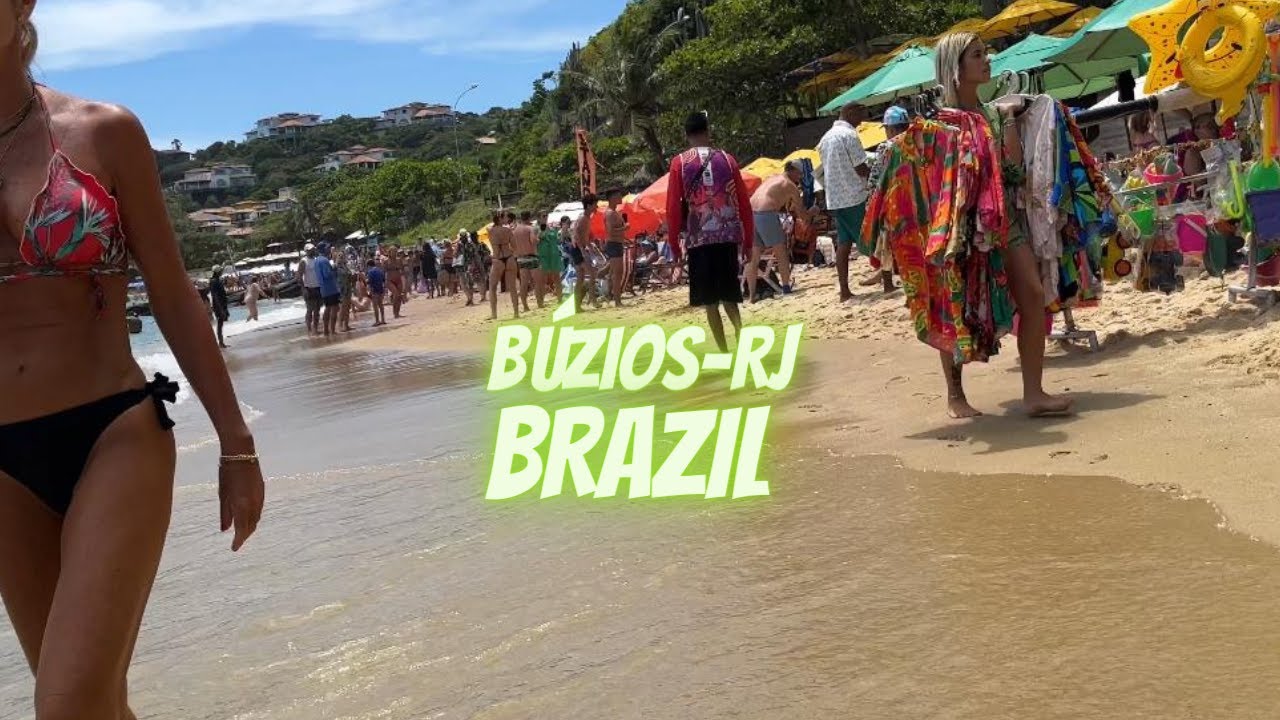 BÚZIOS BEACH WALK TOUR 🌊 RIO DE JANEIRO BRAZIL
