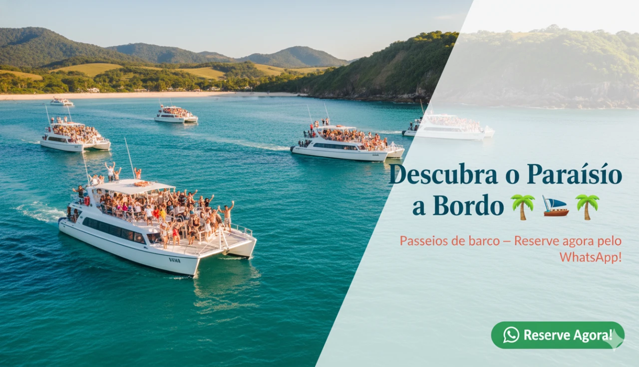 passeios de barcos em cabo frio
