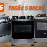 Melhores Fogões de 5 Bocas de 2025 Guia Completo de Compra DICAS E LUGARES