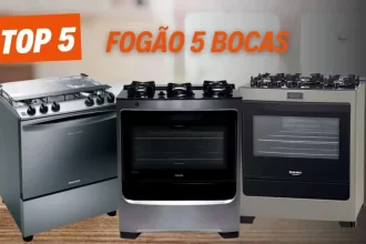 Melhores Fogões de 5 Bocas de 2025 Guia Completo de Compra DICAS E LUGARES