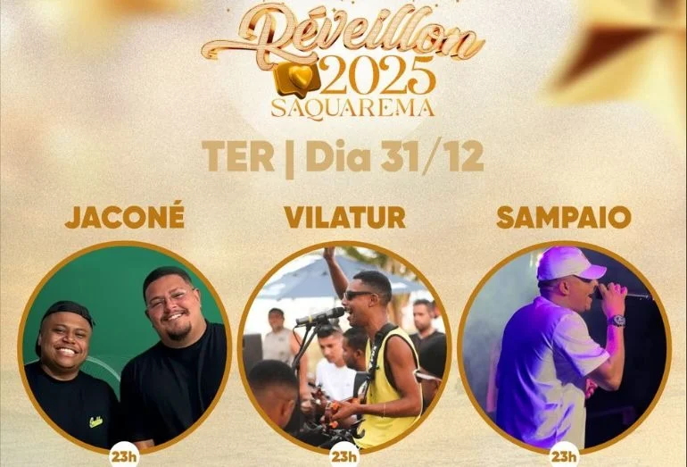 Réveillon Saquarema 2025 Celebre a Virada do Ano no Paraíso